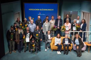 Ehrenamtlich Engagierte ausgezeichnet mit dem Preis der Bezirksversammlung Hamburg-Mitte für herausragendes Ehrenamt 2024 in Gedenken an Meryem Dagmar Çelikkol