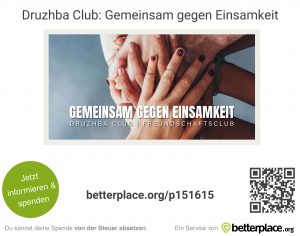 Unsere Kampagne auf BetterPlace: Gemeinsam gegen Einsamkeit