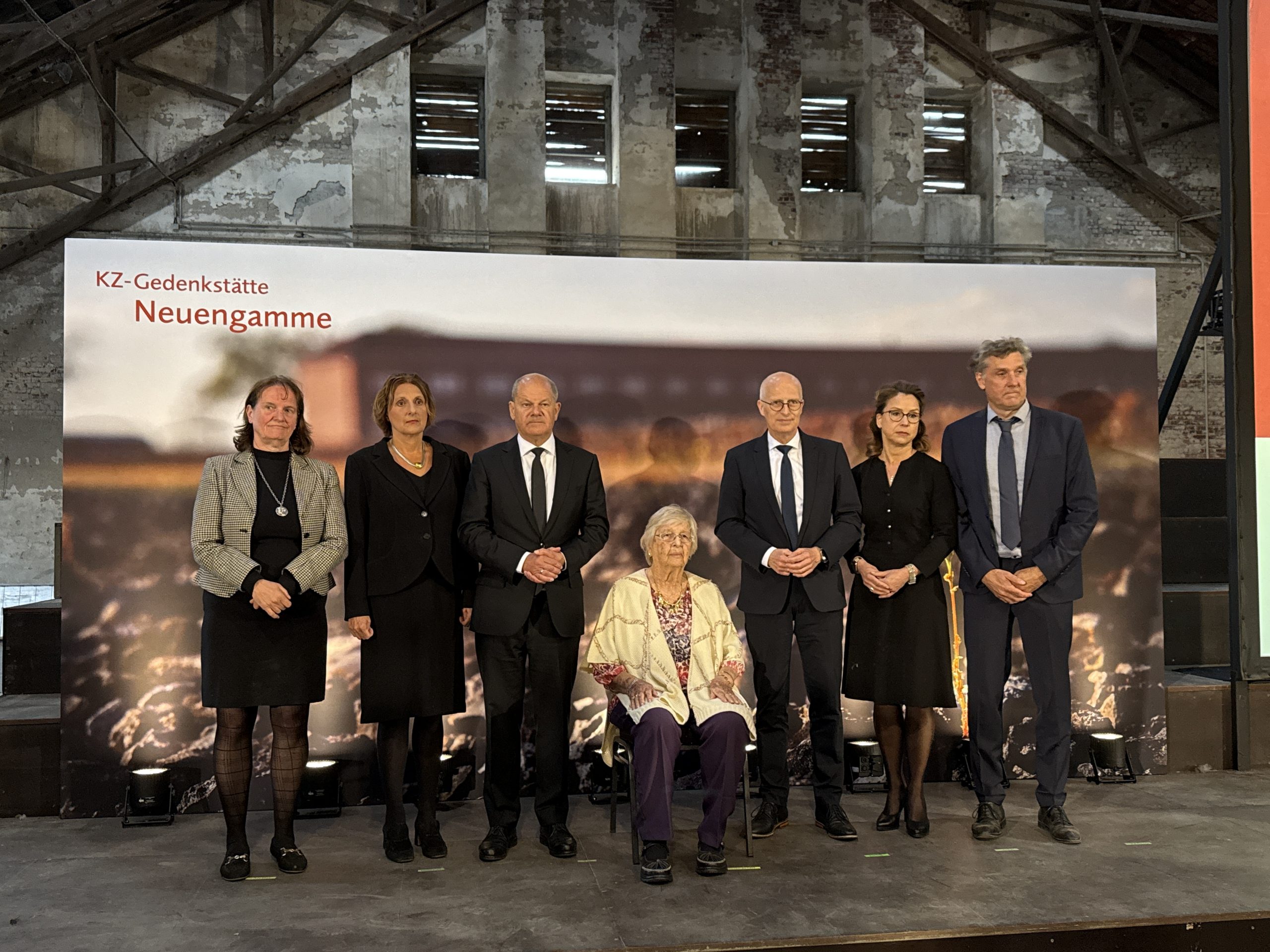 80. Jahrestag der Befreiung der Häftlinge des KZ Neuengamme