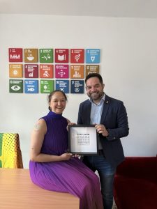 Teilnahme an der Büroeröffnung von Jennifer Jasberg MdHB in Bergedorf