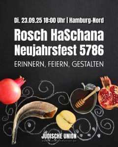 Save the Date – Jüdisches Neujahrsempfang 5786
