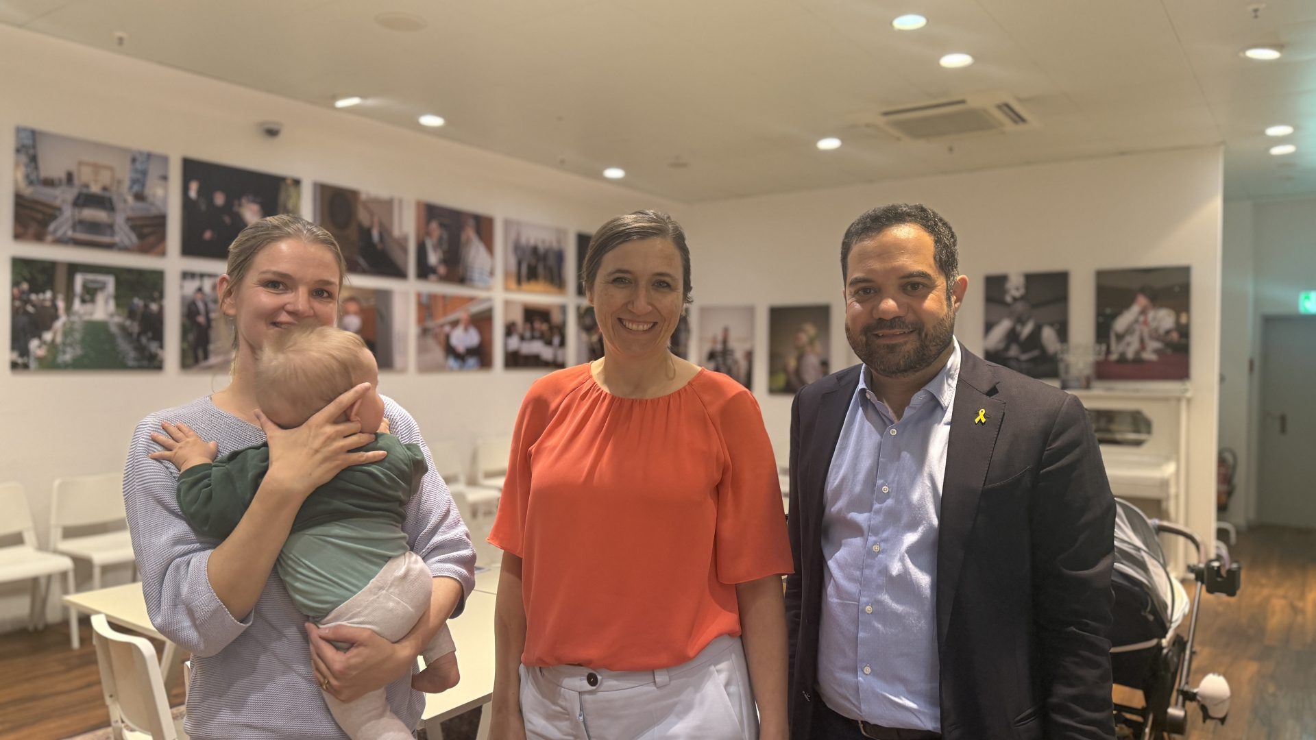Förderung für Demokratie leben!: Katharina Beck im Austausch mit der Jüdischen Union