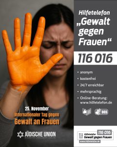 25. November: Internationaler Tag gegen Gewalt an Frauen
