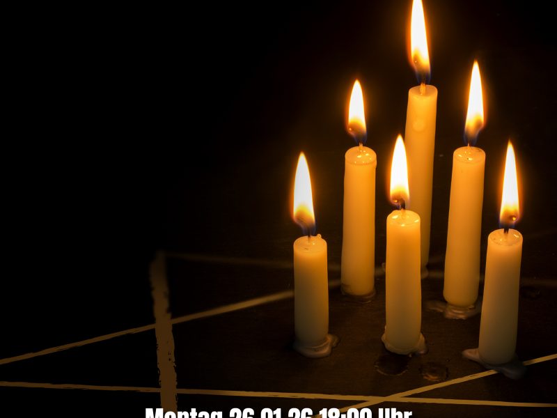Gedenkstunde: Tag des Gedenkens an die Opfer des Nationalsozialismus, der an die Befreiung des Konzentrations- und Vernichtungslagers Auschwitz