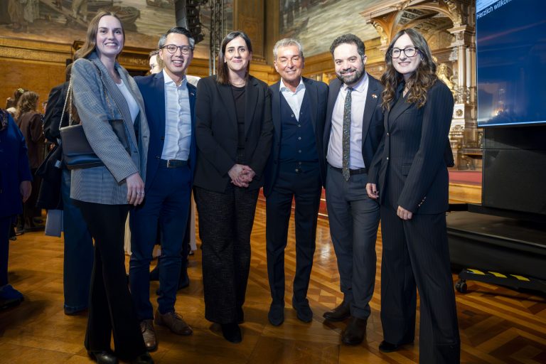 Neujahrsempfang der Grünen Bürgerschaftsfraktion am 16. Januar 2026 im Hamburger Rathaus © Fotograf Henning Angerer
