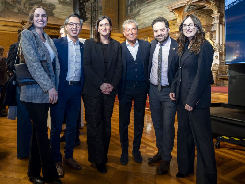 Demokratie braucht Haltung: Michel Friedman beim Neujahrsempfang der Grünen im Hamburger Rathaus