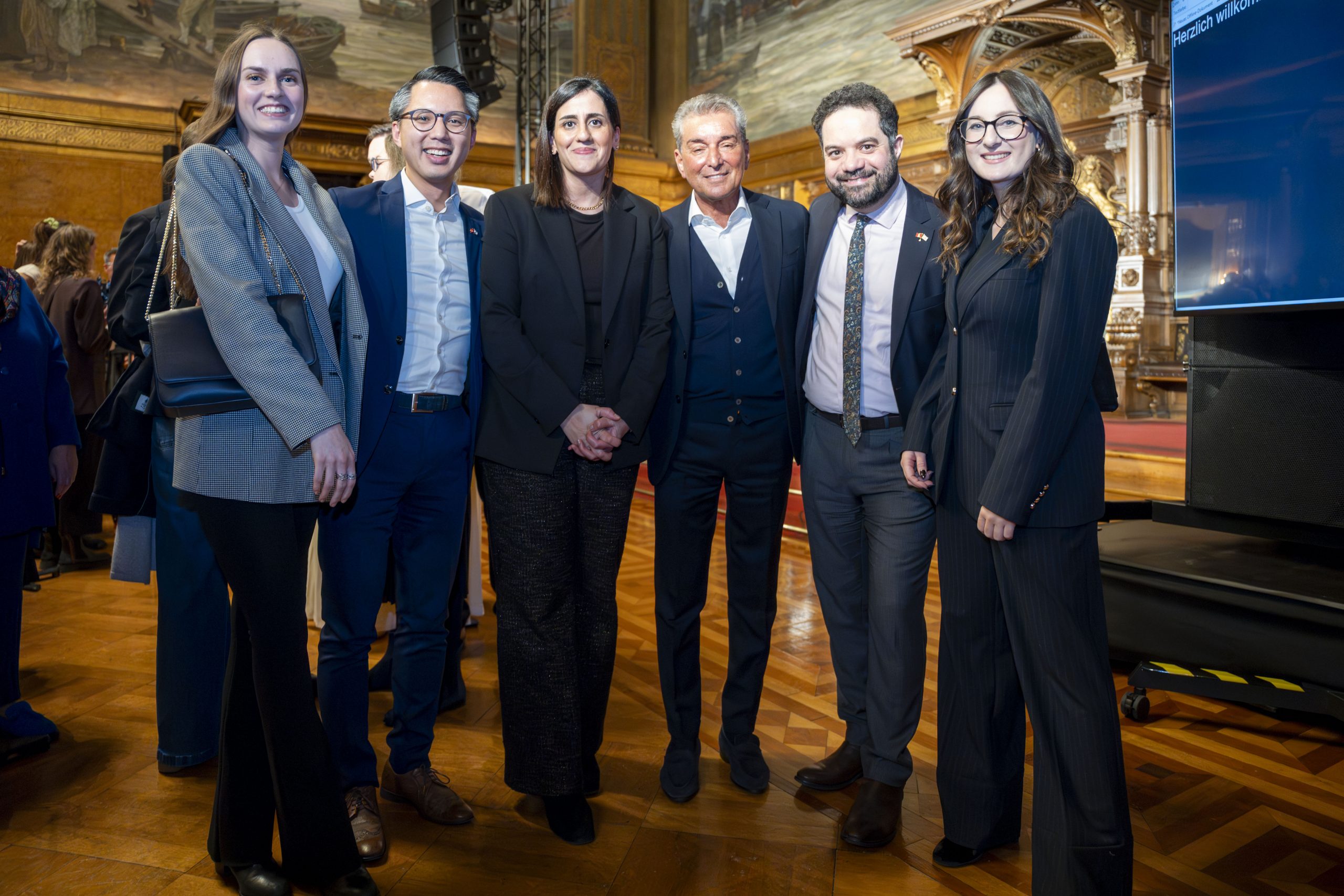 Neujahrsempfang der Grünen Bürgerschaftsfraktion am 16. Januar 2026 im Hamburger Rathaus © Fotograf Henning Angerer