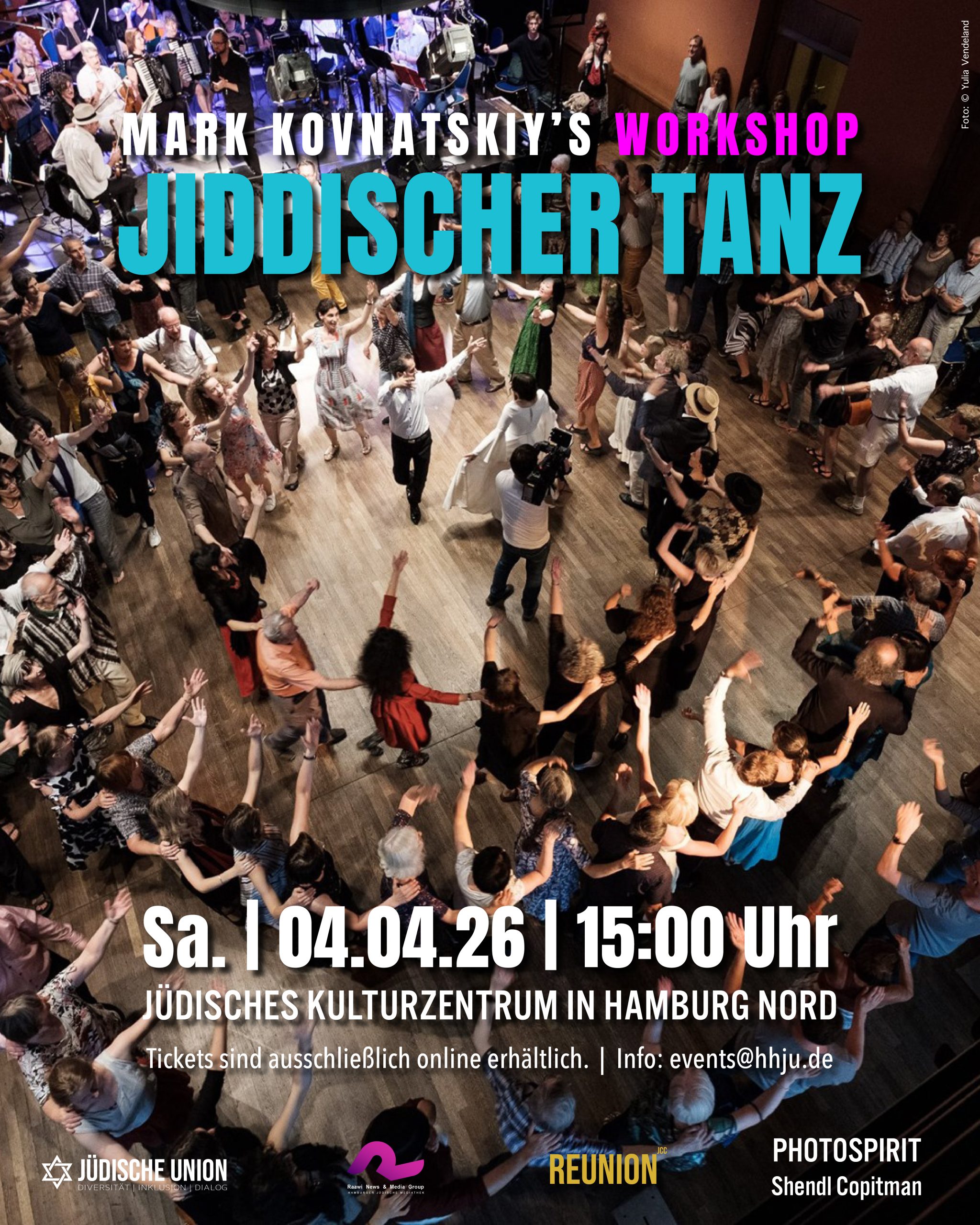 Workshop: Jiddischer Tanz – Tradition erleben. Bewegung verstehen. Gemeinschaft spüren.