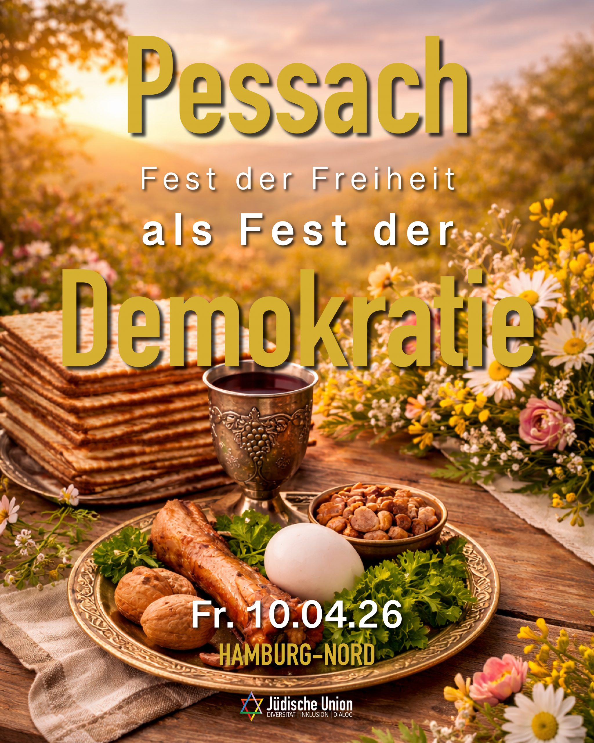 Zentrales Pessachfest 5786 | Fest der Freiheit als Demokratieprojekt
