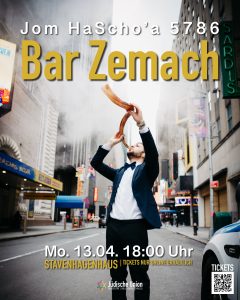 Jom HaScho’a 2026 | Gedenken und besonderes Konzert mit Bar Zemach und Patricia Paweletz