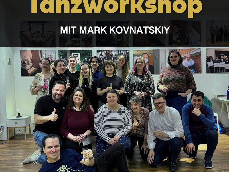 Erster jiddischer Tanzworkshop mit Mark Kovnatskiy