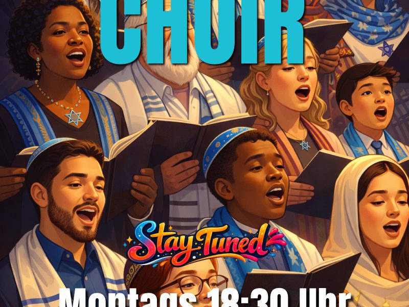 Jüdischer Chor – montags 18:30 Uhr | Jetzt anmelden!