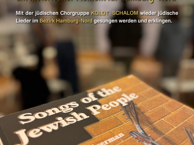 Kolot Schalom: 04. Mai 2026 Ein historischer Moment für Hamburg-Nord