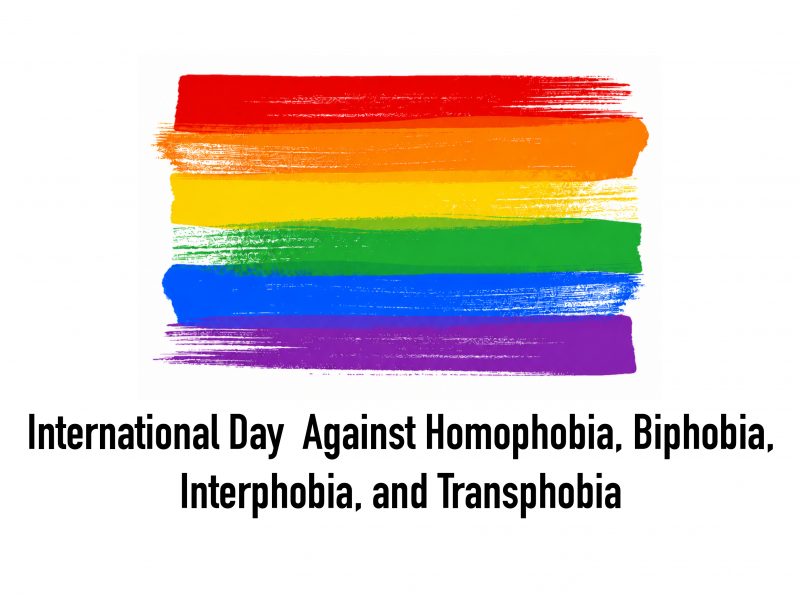 IDAHOBITA*: der Internationale Tag gegen Homo-, Bi-, Inter- und Transfeindlichkeit.
