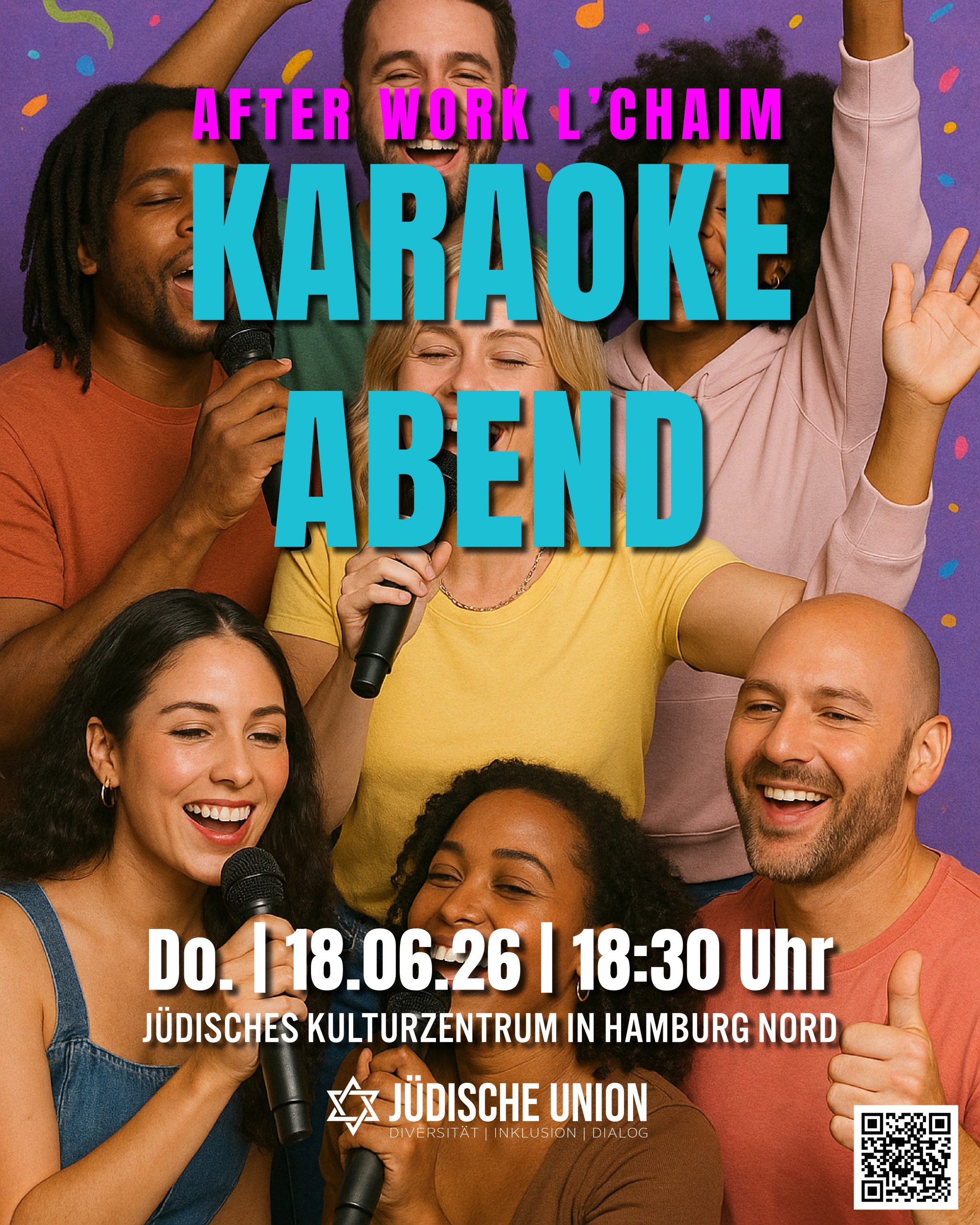 18+ After Work L'Chaim + Karaoke Abend