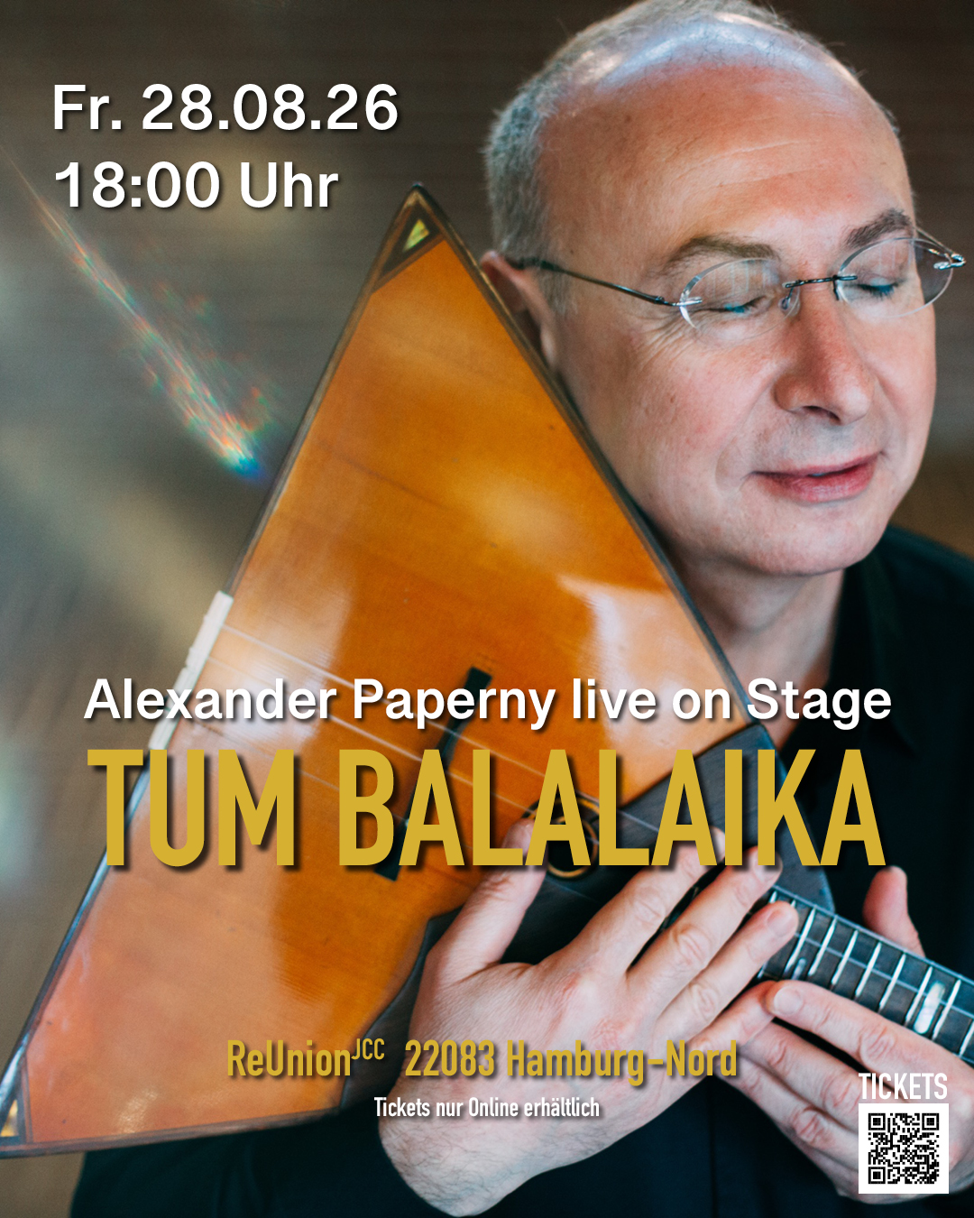 TUM BALALAIKA | Alexander Paperny live on Stage