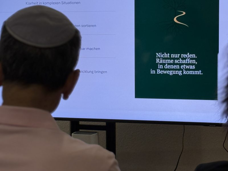 Jewish Empowerment „Wachstumsraum“ bei der Jüdischen Union
