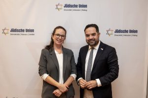 Antrittsbesuch von Dr. Anna von Villiez bei der Jüdischen Union Foto: © Shendl Copitman