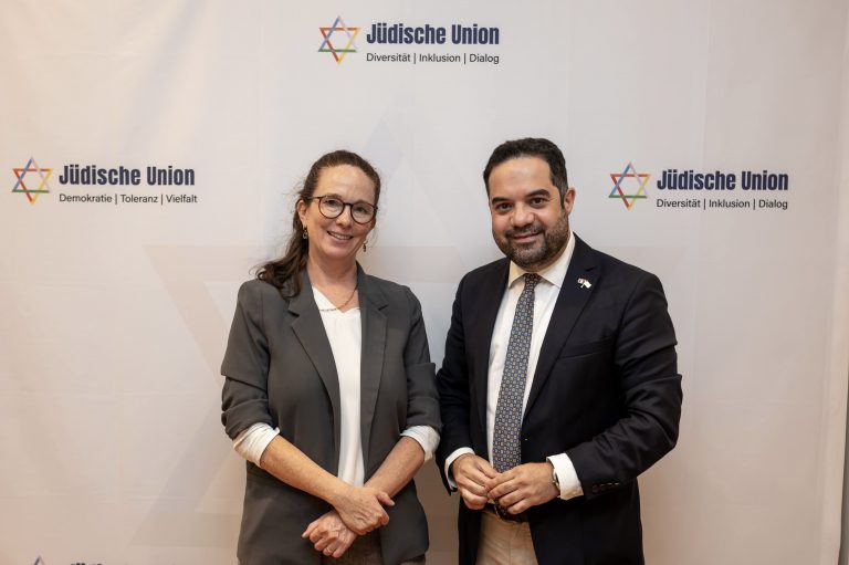 Antrittsbesuch von Dr. Anna von Villiez bei der Jüdischen Union Foto: © Shendl Copitman