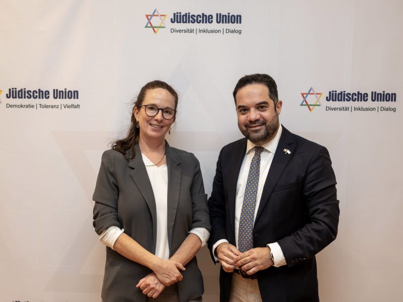 Antrittsbesuch von Dr. Anna von Villiez bei der Jüdischen Union