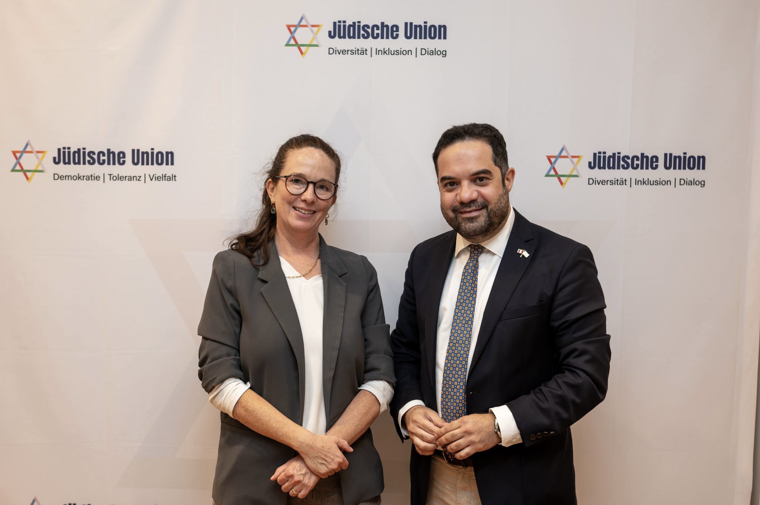 Antrittsbesuch von Dr. Anna von Villiez bei der Jüdischen Union Foto: © Shendl Copitman