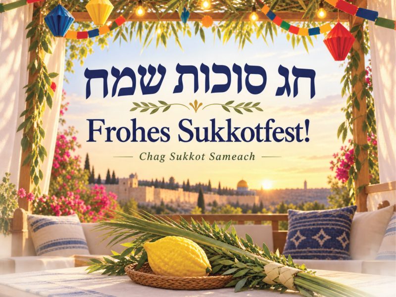 Chag Sukkot Sameach! חג סוכות שמח!